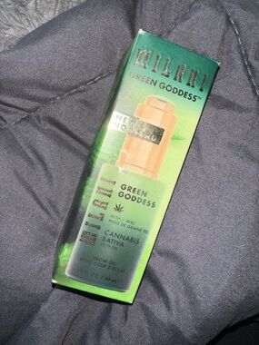 Milani Green Goddess Glow Oil - Black Packaging with White Text